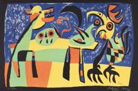 Joan Miro LE CHIEN ABOYANT A LA LUNE (Dog Barking at the Moon) Lithograph - Sold for $8,960 on 02-21-2026 (Lot 79).jpg